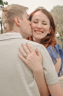 A sweet engagement session