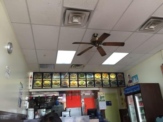 Seems like a great place to eat lunch. We ordered sweet and sour chicken and beef with broccoli.