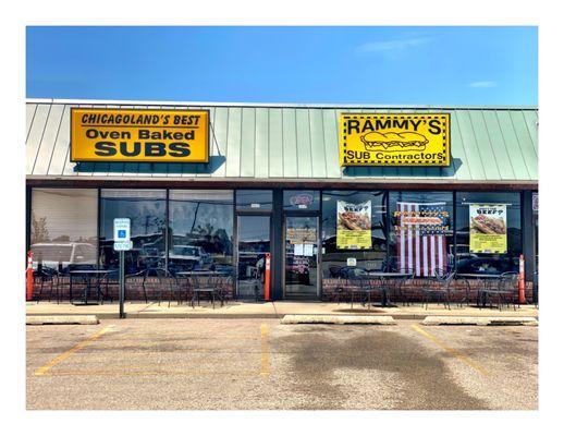 Rammy's SUB Contractors.E Higgins Rd.Elk Grove Village IL . Amazing Owen Baked Sandwiches .  Great Fast Friendly Service!Superb Cool!