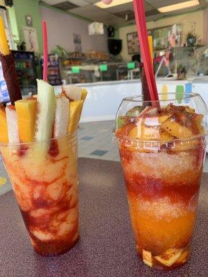 Gazpacho and  chamollada