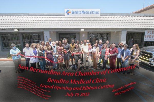 Ribbon Cutting Ceremony with SB Chamber of Commerce 
 July 19, 2022