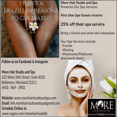 More Hair Studio and Spa