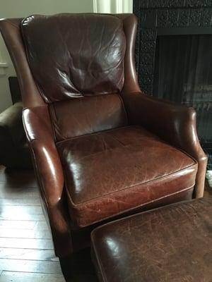 Leather chair