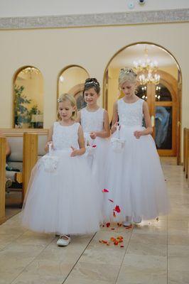 Custom made Flower Girls Dresses made by Fine Tailoring