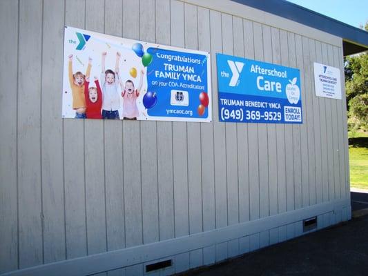 The Truman Benedict YMCA is located on the Truman Benedict Elementary School campus!