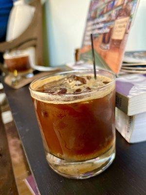 Dark and stormy espresso