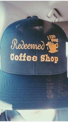 Super cute Redeemed Coffee Shop Hat!