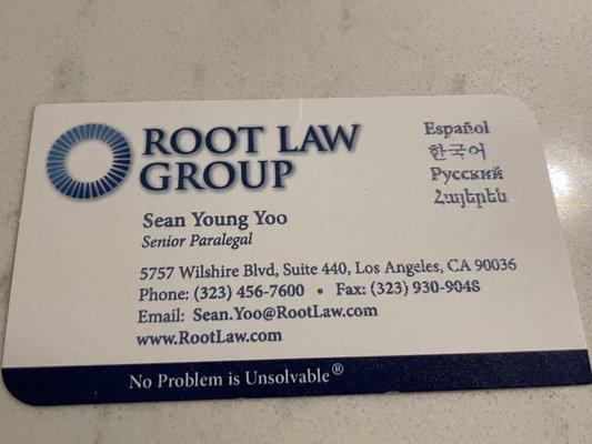 Business card