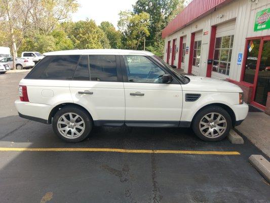 We work on a lot of Range/Land Rovers because we know what we're doing and we charge about 1/2 of what the dealer does.