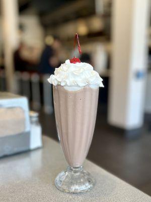 Chocolate milkshake