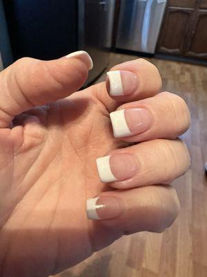 French manicure! She did an awesome job!