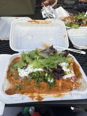 Butter Chicken Rice Bowl