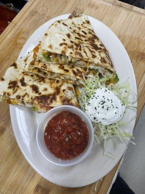 Chicken quesadilla