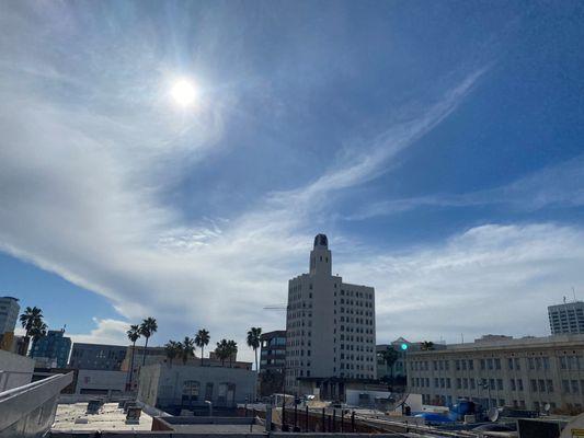 Gorgeous Santa Monica views right from our reception !