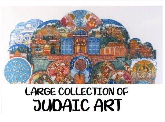 We carry a good variety of Judaic Art!