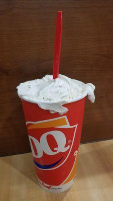 This was suppose to be the Reeses Peanut Butter Cup Blizzard