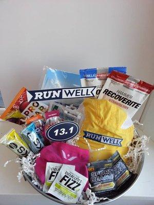 Half Marathon Gift Basket