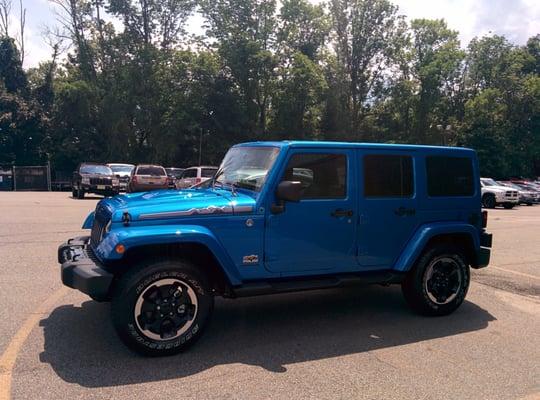 Absolutely love our new 2014 Jeep Wrangler Unlimited Polar! I fully recommend these guys!