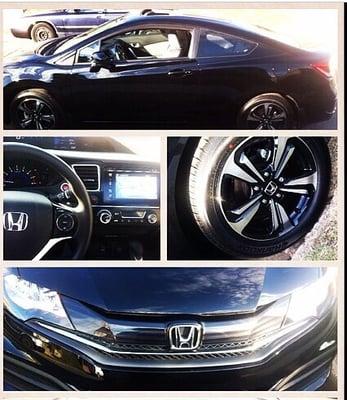 My 2014 Honda civic coupe.