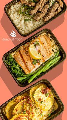 Ideal Nutrition Grab-and-Go meals are so convenient.