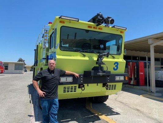 Helping train our rescuers at Los Alamitos Airbase.