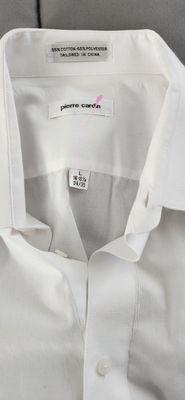 I bought this crisp white Pierre Cardin dress shirt for $2