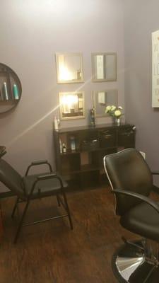 Private comfortable salon suite.one on one attention and thorough consultations to meet all your hair care and beauty needs