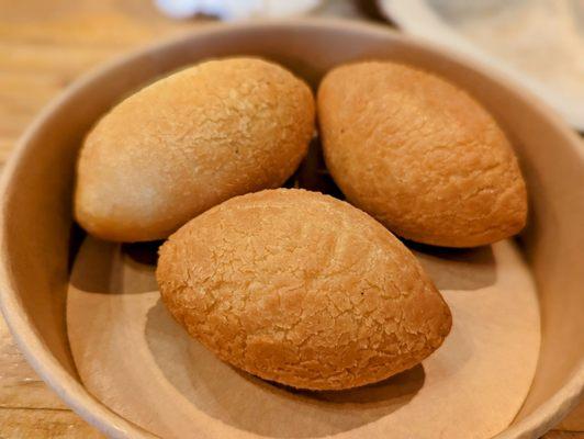 February 26, 2023; Deep fried pork puffs (Haam Seoi Gok; $7.95).