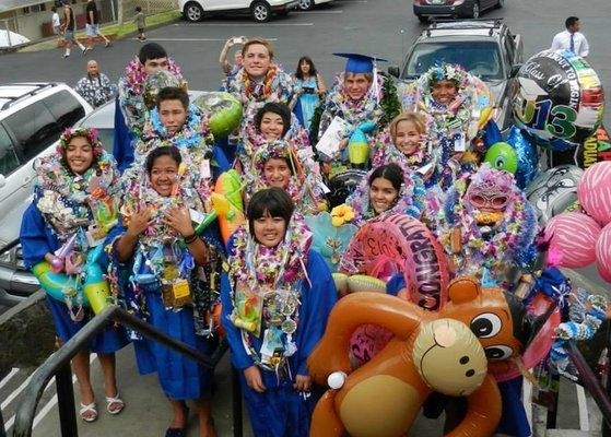 High School Graduating class.