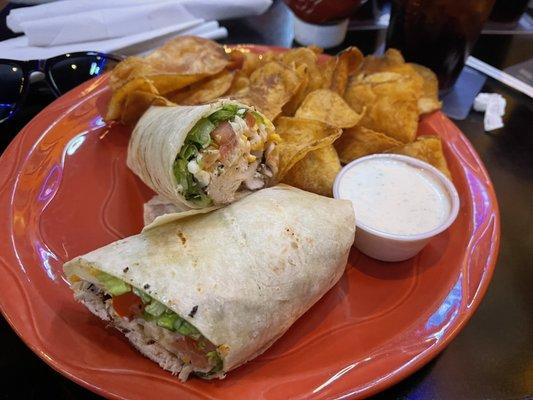 Chicken Ranch Wrap