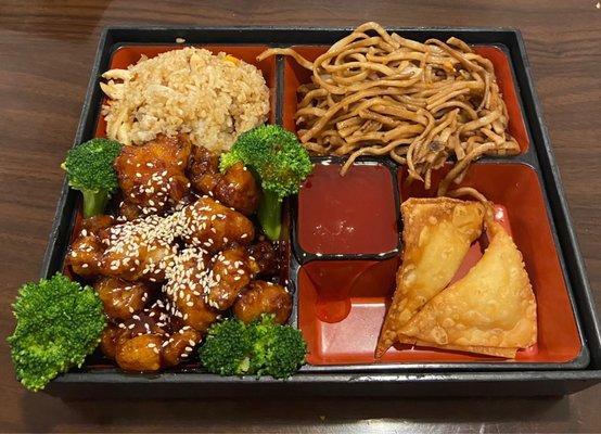 Sesame Chicken Bento Box