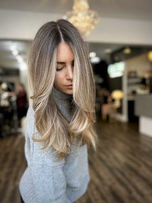 Lived-In balayage blonding  by Tara. IG - @Tara's_hairadise