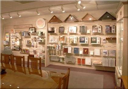 We carry a large stock of specialty items, including register books, urns and memory stones.