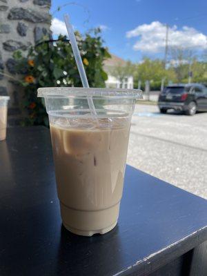 Watery iced latte