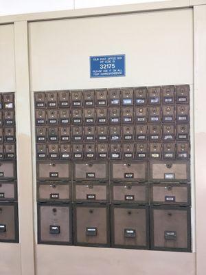 Love seeing old post office boxes