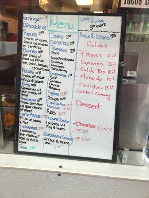 Menu 4/28/2021