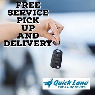 Free Service Pick Up & Delivery. Call for details