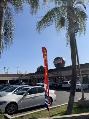 View from corner on 40th street and Mtn view  San Bernardino CA.