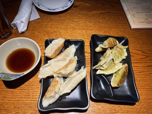 Pork & veggie pan fried gyoza