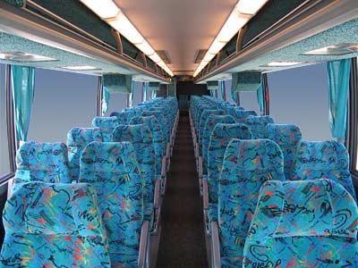 Large groups travel in style with Rose. Our coaches are equipped with DVD players, PA system, WI-FI internet and restrooms.