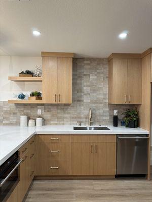 Kitchen in one of our listings