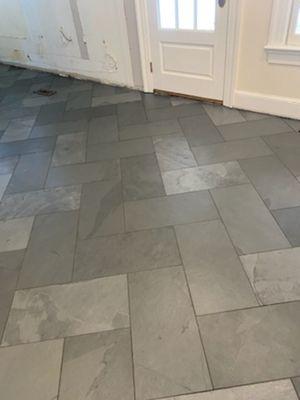 Tile floor