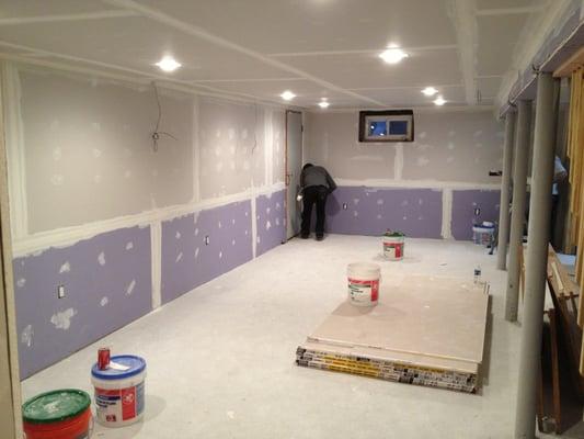 Basement finishing