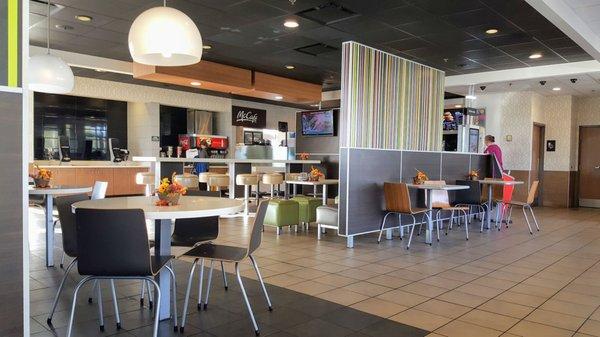 Seating Area at McDonald's Napoleon