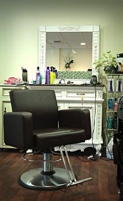 Our stylist chairs provide you with the most comfort for an enjoyable hair experience!