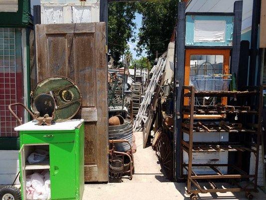 Outside of Store with over 300 metal Garden & Industrial