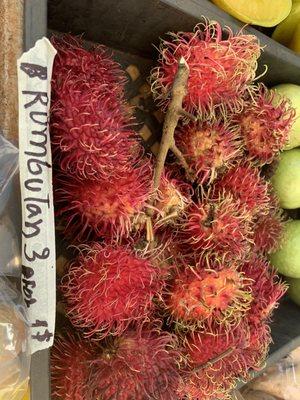 10/17/22 was really tempted to buy these rambutan