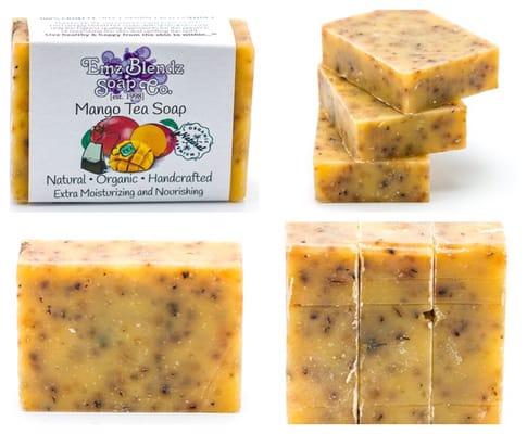 Happy Mango Tea handmade soap