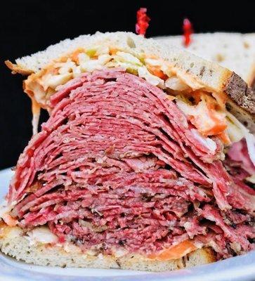 Try our Hot Pastrami and Corned Beef sandwiches!