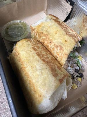 Veggie burrito